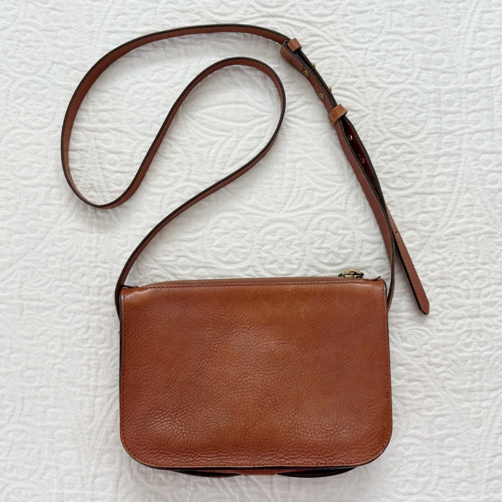 Madewell The Simple Crossbody Bag, English Saddle